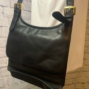Black Leather Purse